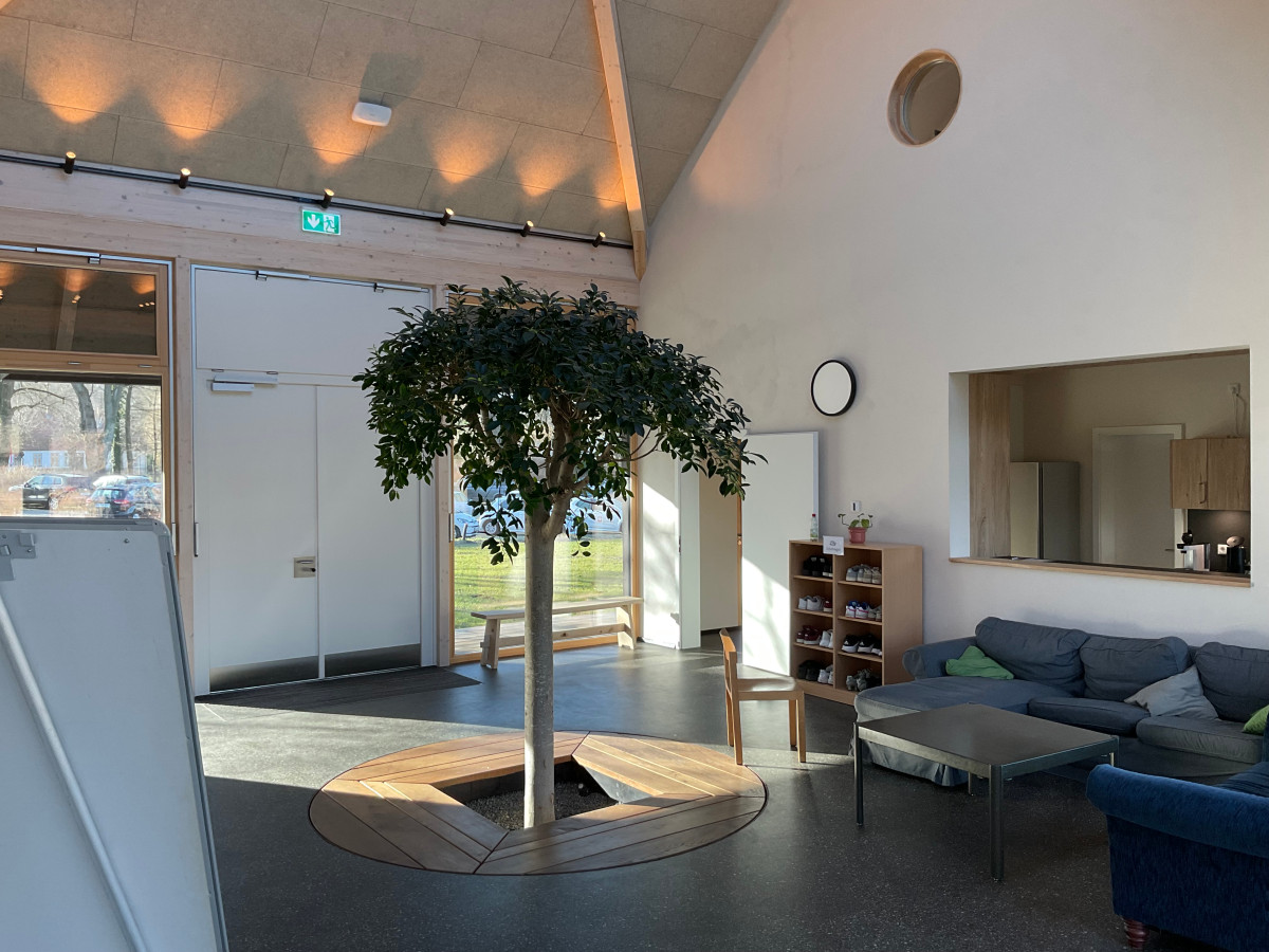 Arbeiten im Kloster Nütschau